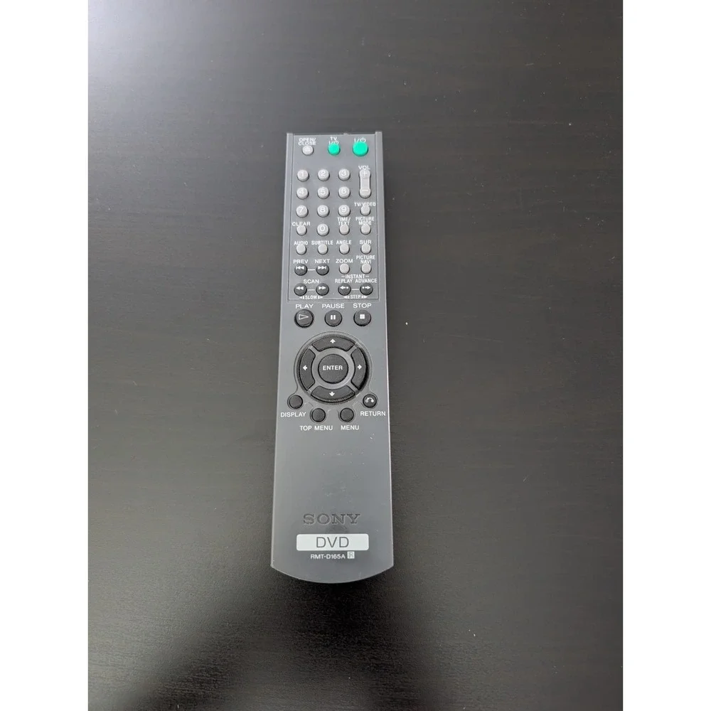 Sony RMT-D165A DVD‎ Player Remote Control – Genuine OEM Replacement Tested